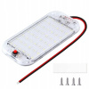LED LAMPA DO INTERIÉRU AUTA 48 LED 12V-85V 5W DO BATOŽINOVÉHO PRIESTORU BIELA