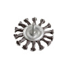 Kefa okružná so stopkou vrkočová, oceľový drôt 0,5mm, 75mm, stopka pr.6mm, EXTOL CRAFT 17039