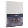 Bavlnené jersey prestieradlo Amber biela Decoking Rozměr prostěradlo DecoKing: 80-90x200 cm 30cm