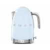 Rýchlovarná kanvica SMEG 50´S Retro style s reguláciou teploty, pastelovo modrá
