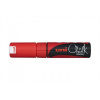 Popisovač kriedový Uni PWE-8K fluor 8 mm fluor červený