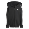 adidas Essentials 3-Stripes Zip Hoodie Infants Black/White 4-5 Years