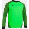 Joma Pánska mikina ESSENTIAL II SWEATSHIRT FLUOR GREEN-BLACK Veľkosť: XS