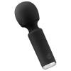 Easytoys Wonder Wand - nabíjateľný mini masážny vibrátor (čierny)
