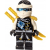 LEGO njo189 figúrka Zane - Skybound Ninjago + 2 MEČE AKO NOVÉ P506 (LEGO njo189 figúrka Zane - Skybound Ninjago + 2 MEČE AKO NOVÉ P506)