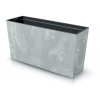 Prosperplast Truhlík URBI CASE BETON EFFECT M s vkladem 77 cm - barva beton