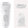 Braun SE5-011 epilátor biela; 225052