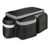 MG Bicycle Bike Pannier cyklistická zadná taška s popruhom, 6l, čierna