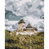 Vymalujsisam.sk Maľovanie podľa čísiel - Hrad Karlštejn 4 Veľkosť: 40x50cm, Rám: Bez rámu, iba zrolované plátno