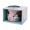 STOR Keramický hrnček Minnie Mouse 355 ml v darčekovej krabičke, 88024