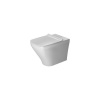 DURAVIT DuraStyle samostatne stojací bidet kapotovaný s otvorom, 370 mm x 570 mm, s povrchom WonderGliss, 21500900001