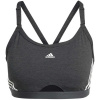 adidas Aeroreact Training Light-Support 3-Stripes Bra W HC7870 sports bra (191548) Black S