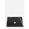 KABELKA KARL LAGERFELD K/KUILT LARGE SHOULDER BAG BLACK