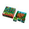 Kocky drevené TEDDIES Moje prvé zvieratká 9ks