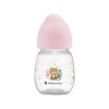 KIKKABOO - Dojčenská fľaša 180ml 3m+ Savanna Pink