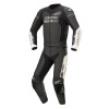 Dvoudílná kombinéza GP FORCE, TECH-AIR 5 kompatibilní, ALPINESTARS (černá/bílá, vel. 56)