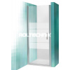 Roth TCN1 100/200 Dvere sprchové do niky 1-Krídlové Striebro/Intimo 728-1000000-01-20