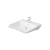 DURAVIT DuraStyle umývadlo, 650 mm x 570 mm, s prepadom, biele, 2329650000