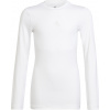 adidas teamwear Detský futbalový dres adidas Youth Techfit Long Sleeve biely H23156 Veľkosť: 140 cm