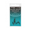 DRENNAN Rychlovýmenný obratlík Quick Snap Swivels vel. 14, 6ks