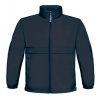 B&C Jacket Sirocco Detská jarná bunda JK950 Navy 3/4 (98/104)