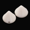 Plastové hroty 10 x 10 mm Biela