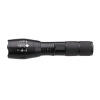 Flashlight Led With Telescoping Zoom Black