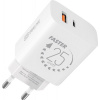 OBAL:ME Cestovní Nabíječka USB-A + USB-C 25W White
