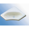Rohové umývadlo Mini 345x345x116 mm, biele