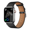 AppleMix Remienok FORCELL pre Apple Watch 38 / 40 / 41 / 42 mm - magnetický - syntetická koža - čierny