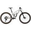 Celoodpružený horský bicykel Trek Top Fuel 9.9 XTR - Lunar Silver S (27.5)
