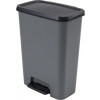 Curver Compatta Duo 2 x 23 l čierny / sivý