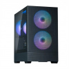 ZALMAN case P30 Air, Mini Tower, mATX, 1xUSB 3.0, 1xUSB-C, 3x 140mm ARGB Fan, černá P30 AIR Black