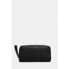 Calvin Klein kozmetická taška pánska kožená LV04D1219G čierna ONE SIZE