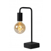 Lucide 45565/01/30 Stolné svietidlo LORIN E27, 40W, IP20, čierna