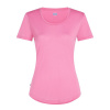 Dámske tričko Merino Blend 125 Cool-Lite Sphere SS Scoop Tee Icebreaker Pop veľkosti oblečenia M