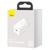 Baseus Baseus Travel Charger Super Si 1C Quick Charger 25W EU White (CCSP020102)