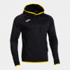 JOMA COMBI PREMIUM MIKINA S KAPUCÍ UNISEX - Černá, Žlutá - veľkosť 2XL