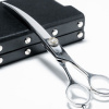 Diamond Scissors Kadernícke zahnuté nožnice na strihanie psov 7