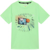 Everlast Basketball Short Sleeve Performance T-Shirts Juniors Green 13 rokov
