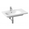 Jika Mio keramické asymetrické umývadlo 75x45 cm,otv pre bat,prepad,Pravé,Biela-JIKA Perla H8117101001041