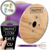 SIEŤOVÝ KÁBEL LAN KRÚTENÁ DVOJLINKA RJ45 U/UTP KAT.6 LS0H B2CA 100 M DIGITUS