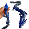 ANTISTRESOVÝ VEĽKÝ Drak 3D tlač Senzorická hračka FIDGET