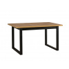 Rozkladací jedálenský stôl Ikon 3 140-180x80 - dub grandson