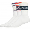 Ponožky Asics Logo Crew 3P - Biely (47-49)