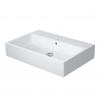 Duravit Vero Air Umývadlo, 70x47 cm, s prepadom, bez otvoru na batériu, WonderGliss, biela 23507000601