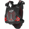 ALPINESTARS chránič hrude A-5 PLASMA čierna/červená/biela 2025 - XL/2XL