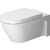 Duravit Starck 2 - Závesné WC, biela 2533090000
