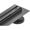 Mexen Flat 360° Slim sprchový žľab 90 cm, brúsený grafit, 1E41090