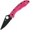 Spyderco Delica Pink and Black S30V